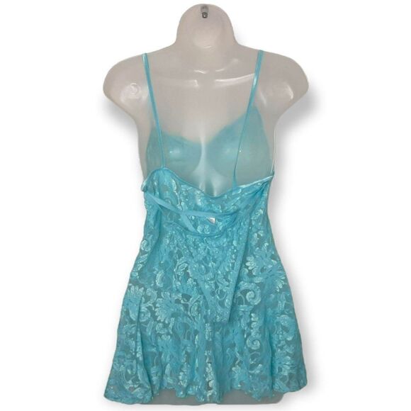 Cinema Etoile Vintage Lace Chemise and G String Set sz M - Picture 5 of 7